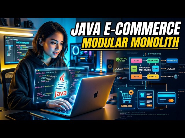 Build an E-Commerce Store in Java (Implement Modular Monolith SOftware Architecture) | Full Project