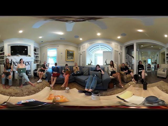 Behind the Scenes at the Sheertex Writing Retreat: 360 Video