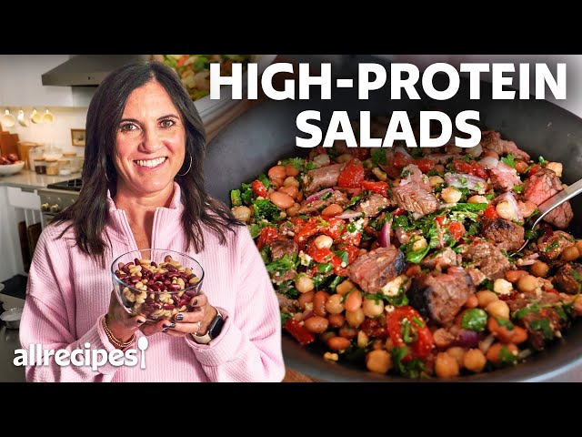 3 Easy High-Protein Salads You Can Make Ahead | Allrecipes