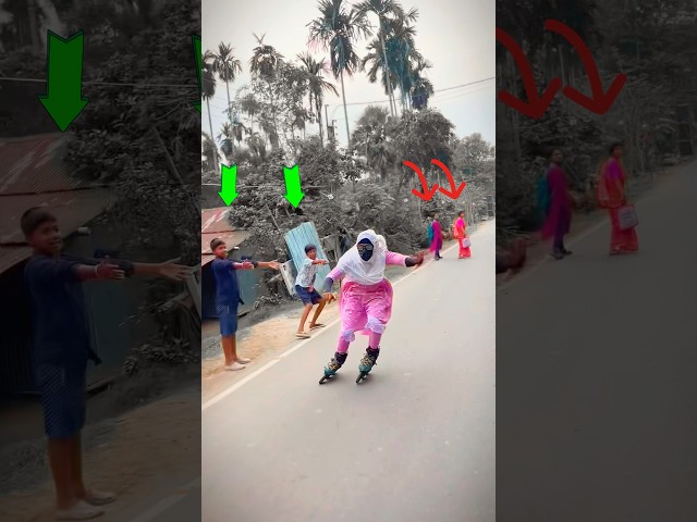 @taufik_flipper_skater challenge accepted ✅  #brotherskating #girlskating