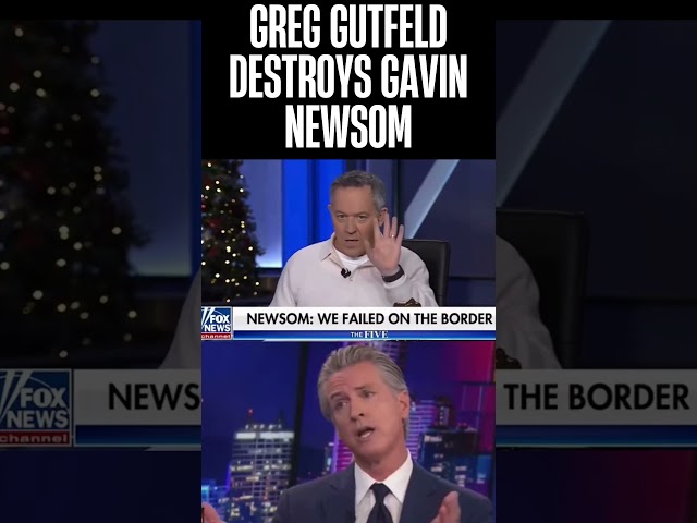 Greg Gutfeld Destroys Gavin Newsom #greggutfeld #gavinnewsom #trump