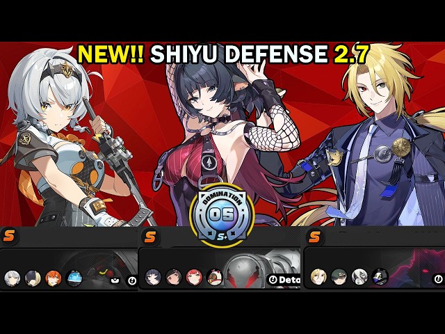 NEW Shiyu Defense! | S0 Anby, Jane Doe & Hugo! | Node 5 S+ Clear | Zenless Zone Zero ZZZ 2.7