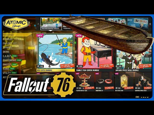 Atom Shop (Apr 07) Fallout 76