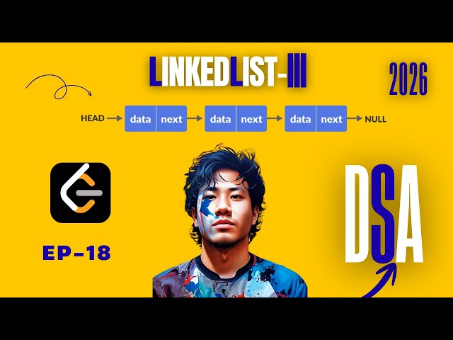 Competitive Coding- LinkedList -||| (Day-18 )