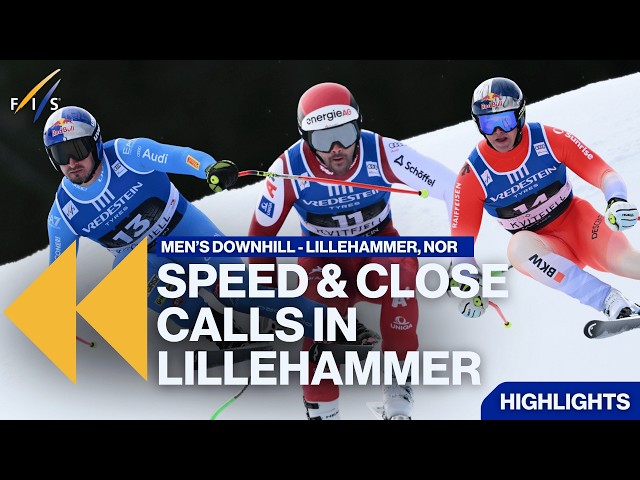 Speed & Close Calls In Lillehammer | Highlights | FIS Alpine