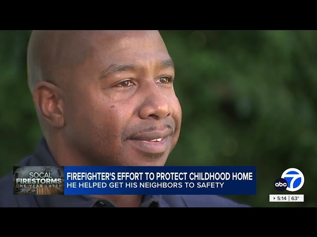 ABC7: LAFD's Darren Lloyd reflects on the Eaton Fire | January 7, 2026