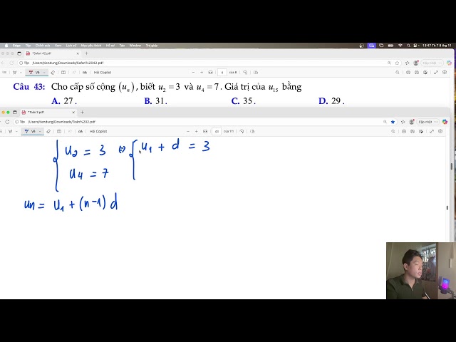 CẤP SỐ CỘNG 11