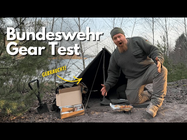 Günstig, robust, bewährt – Bundeswehr-Gear im Outdoor-Test! 🪖🔥