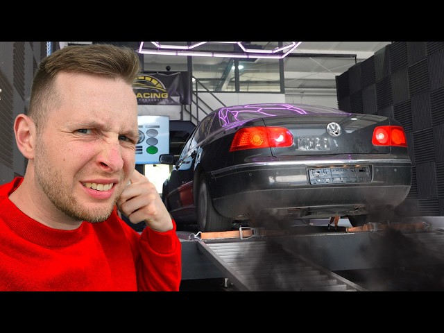 V10 TDI POWER! We turn the 1500€ Phaeton into an RS6 killer