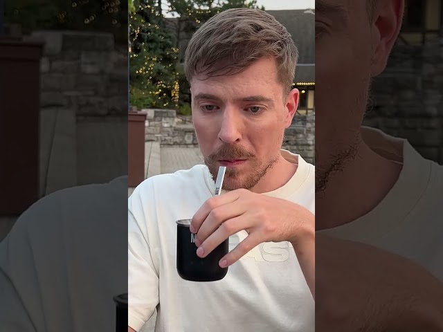 MRBEAST prueba MATE y habla de MESSI Y RONALDO