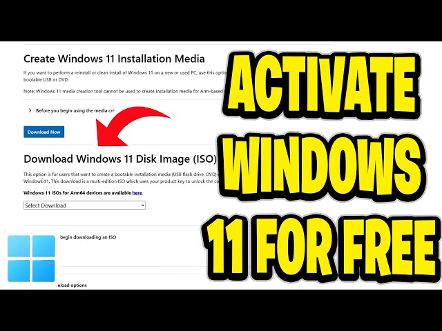 How To Activate Windows 11 For Free