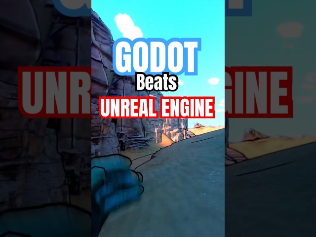 Why GODOT is better than Unreal Engine! #godot #unrealengine #gamedev