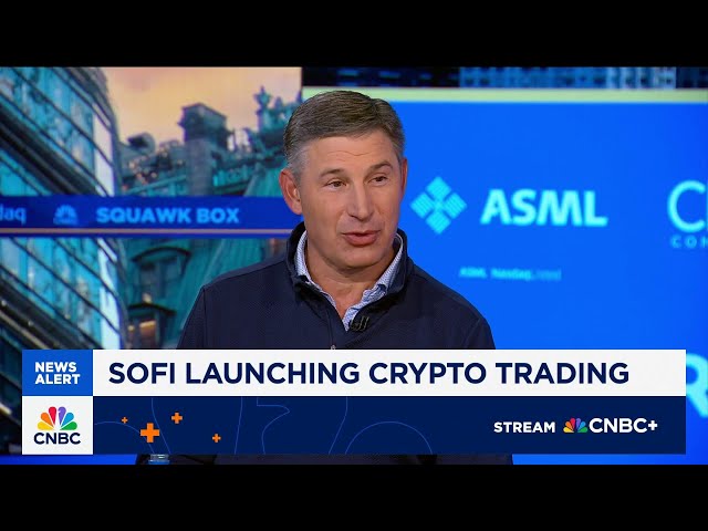 SoFi CEO on launch of crypto trading: Blockchain and crypto are a supercycle technology just like AI
