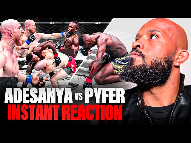 "NO IZZY!!!" | ADESANYA vs PFYER + HALL OF FAME INSTANT REACTION!