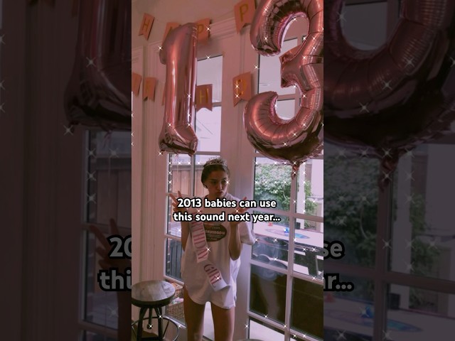 2013 babies are turning 13 next year..#shorts #shortvideo #trending #fyp #birthday #2013 #nostalgia