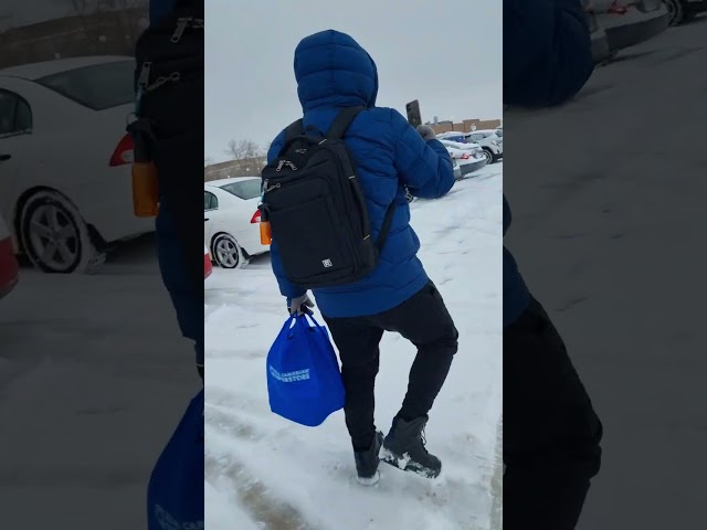 First Snow.in Regina Saskatchewan