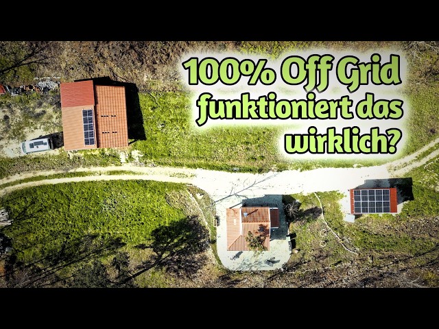 My first winter off-grid in a stone house in Portugal - Natural living with my own electricity an...