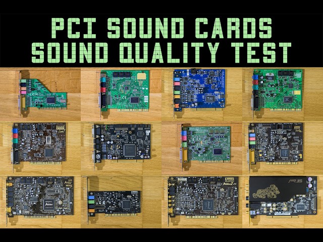 Is there any difference between hi-end and low-end PCI sound cards?