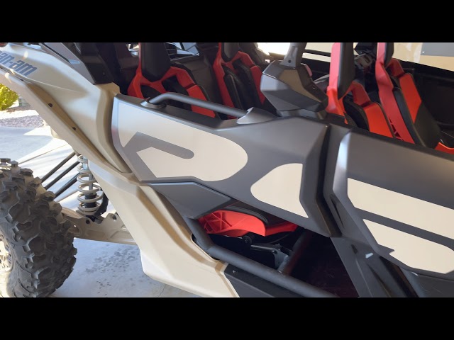 2022 Can Am X3 Belt Temp Monitor on Smart Shox