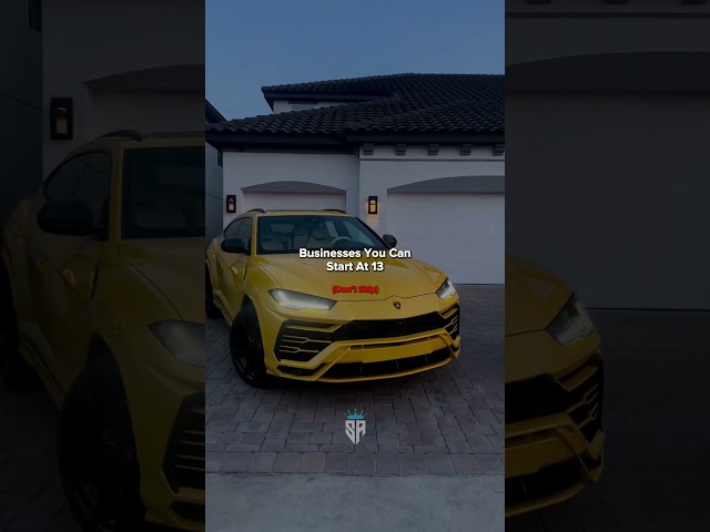 The best businesses to start as a teenager! 💰 #motivation #mindset #entrepreneur #success #wifimoney