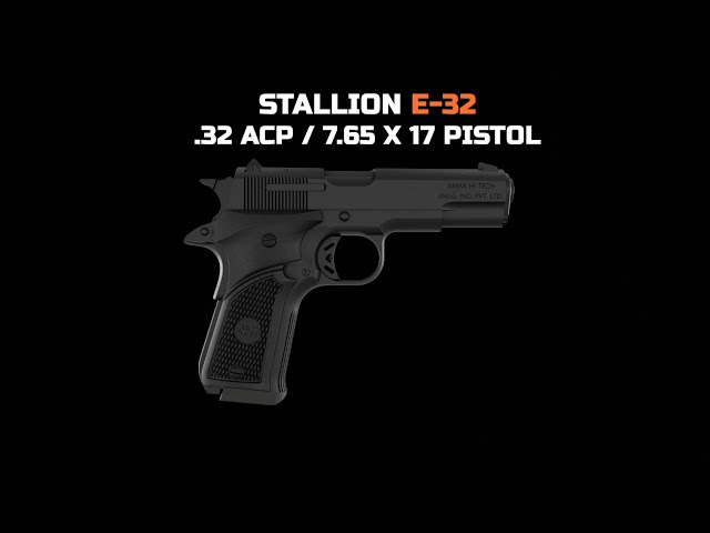 INTRODUCING STALLION E-32 PISTOL A NEW STANDARD OF POWER