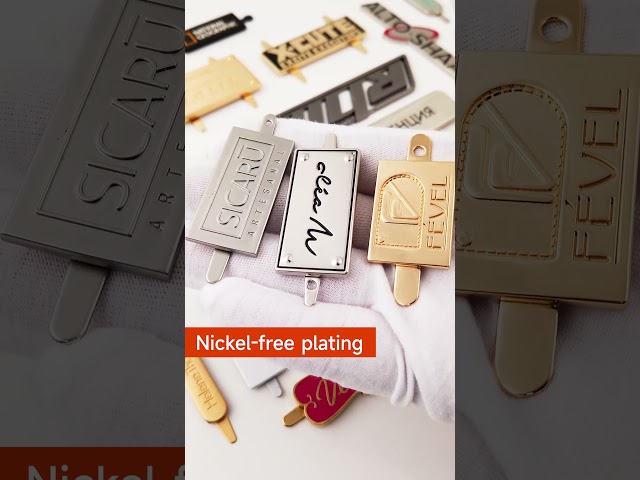 How to design your own logo for bags? choose metal logo styles, many colors. #metallogo #baglogo