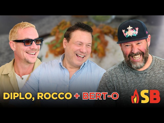 Diplo and Rocco DiSpirito Compare DJ Life, Chef Life + Comedy Life | Something’s Burning | S7 E3