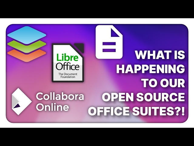 Open Source office Suites habing problems & other Linux Weekly News