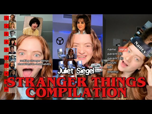 Stranger Things Meme Compilation by Juliet Siegel *20 MINUTES*🤣⁉️