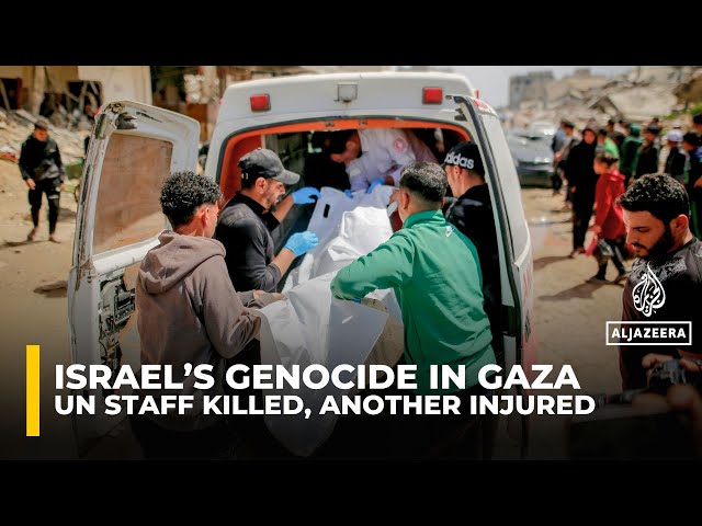 Israeli forces kill UN staff member and injure another in Gaza