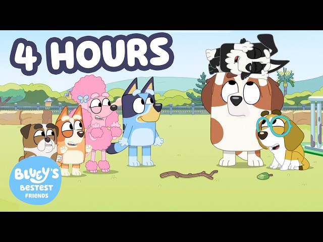 🔴 LIVE: Let's Play Circus! | Games With Our Friends For 4 Hours | Bluey's Bestest Friends