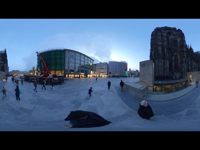 Touring the Cologne Cathedral in Köln (Cologne) Germany