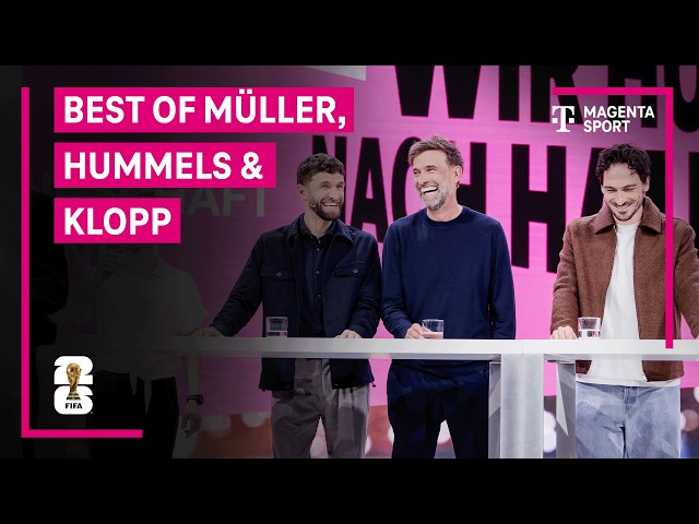Thomas Müller, Jürgen Klopp and Mats Hummels reunited on #MagentaTV | FIFA World Cup 2026