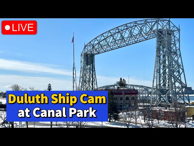 Duluth Ship Cam at Canal Park