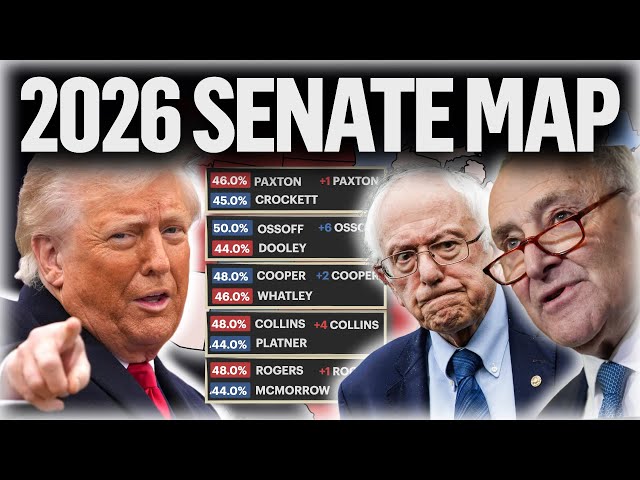 The 2026 Senate Map Based on the LATEST Poll in EVERY State!