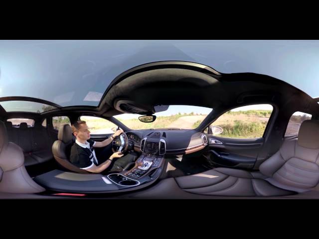360° Experience - Going Off-Road with the Cayenne Turbo
