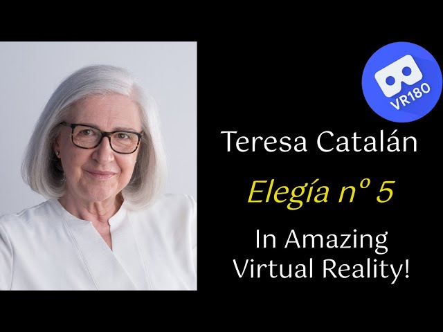 Teresa Catalán -- Elegía Nº 5. In Virtual Reality [8K]