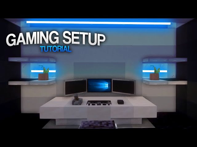 Gaming Computer in Minecraft (3 Monitors)🎮 [Tutorial]