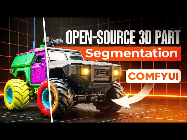 Open-Source 3D Part-Segmentation is FINALLY Here!
