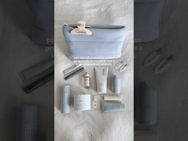 why can’t i just have a cutesy aesthetic #cleangirl #aesthetic #skincare #dermatologist #acne