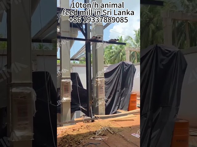 Broiler Cattle Pig Feed Making Livestock And Poultry Feed Production Line 10 Ton/H Sri Lanka Price