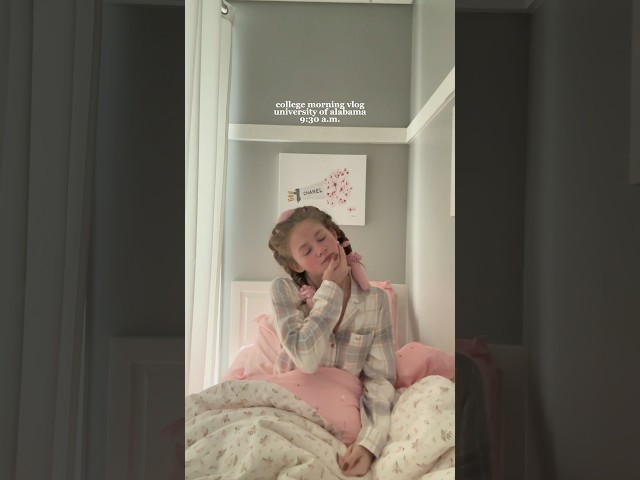 COLLEGE MORNING IN MY LIFE | thursday morning vlog #grwm #morningroutine #college