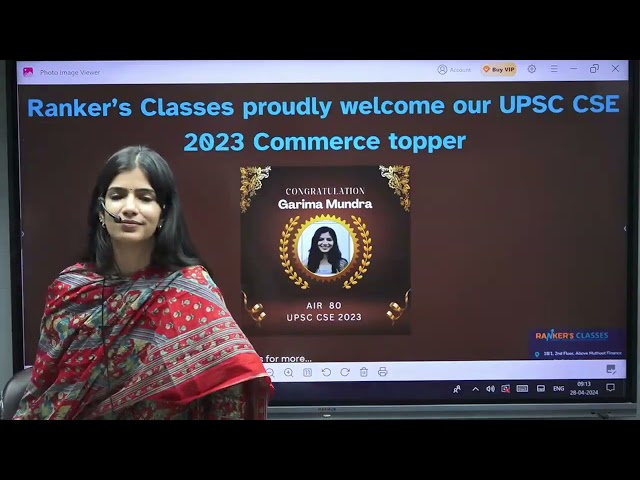 UPSC Topper Garima Mundhra AIR 80 as she shares her strategies