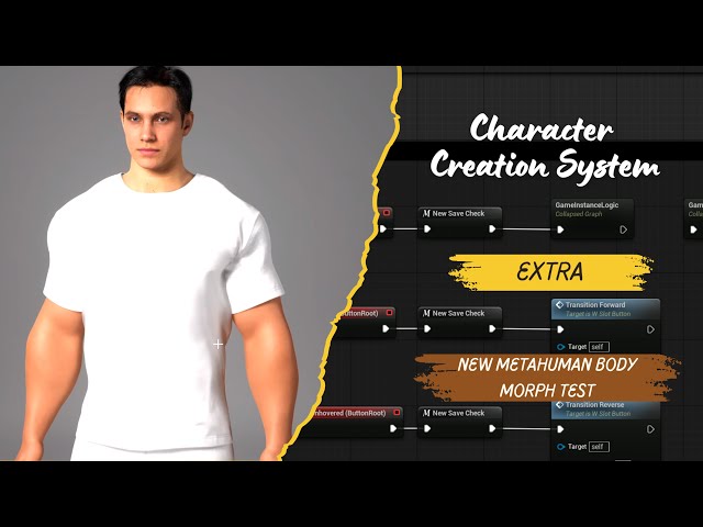 Unreal Engine 5.6 - NEW Metahuman Creator Body Morphs