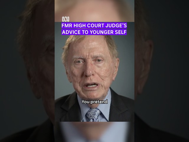 Justice Kirby reflects on his 'dark secret'  #lgbtq #acceptance #judge