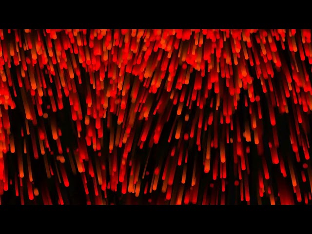 Raining trailing particles - Satisfying Bokeh Animation Loop