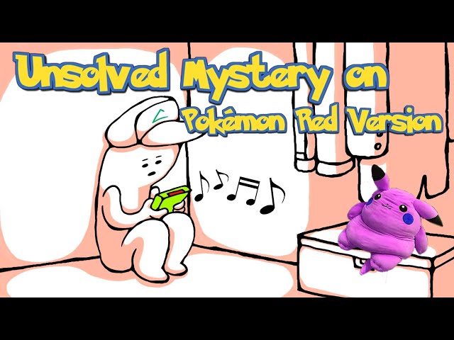 Unsolved Mystery on Pokémon Red Version