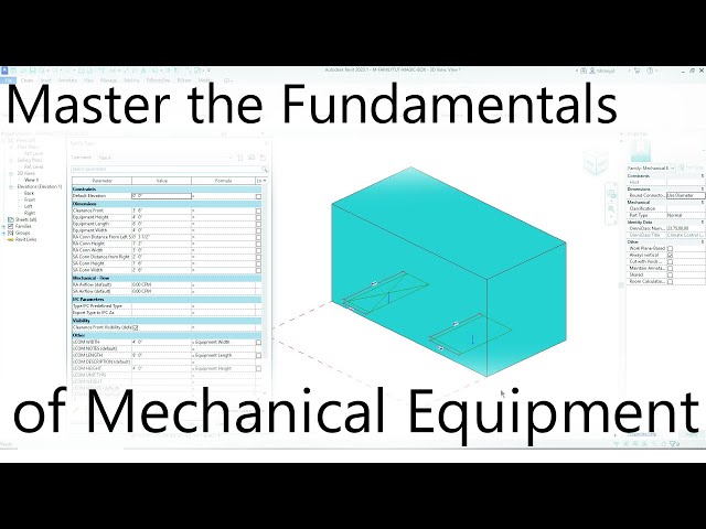 Mastering the Fundamentals of Mechanical Equipment in Revit