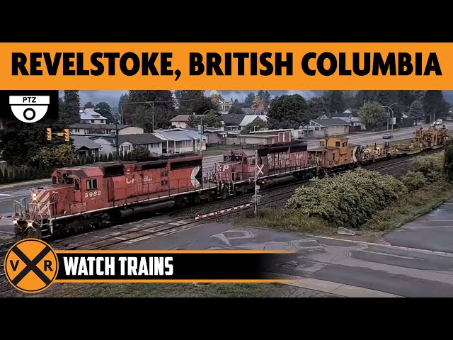 Revelstoke, British Columbia, Canada | LIVE Train Camera (PTZ)