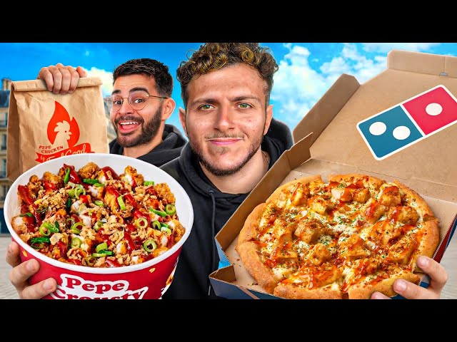 I'm fed up with all the new fast-food things...